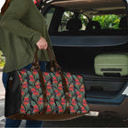 Australia Sturt's Desert Pea Travel Bag Aussie Native Flowers Indigenous Art - Aussie Hoodie