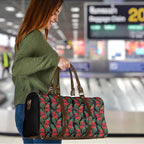 Australia Sturt's Desert Pea Travel Bag Aussie Native Flowers Indigenous Art - Aussie Hoodie