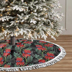 Australia Sturt's Desert Pea Tree Skirt Aussie Native Flowers Indigenous Art - Aussie Hoodie