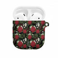Australia Waratah Flannel Flower AirPods Case Aussie Native Flowers Seamless Stylized - Aussie Hoodie