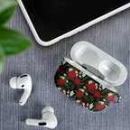 Australia Waratah Flannel Flower AirPods Case Aussie Native Flowers Seamless Stylized - Aussie Hoodie