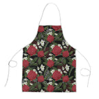 Australia Waratah Flannel Flower Apron Aussie Native Flowers Seamless Stylized - Aussie Hoodie