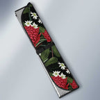 Australia Waratah Flannel Flower Auto Sun Shade Aussie Native Flowers Seamless Stylized - Aussie Hoodie