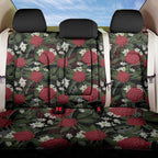 Australia Waratah Flannel Flower Back Car Seat Cover Aussie Native Flowers Seamless Stylized - Aussie Hoodie