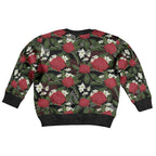 Australia Waratah Flannel Flower Kid Ugly Christmas Sweater Aussie Native Flowers Seamless Stylized - Aussie Hoodie