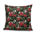 Australia Waratah Flannel Flower Pillow Cover Aussie Native Flowers Seamless Stylized - Aussie Hoodie