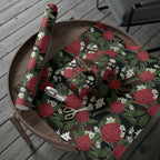 Australia Waratah Flannel Flower Wrapping Paper Aussie Native Flowers Seamless Stylized - Aussie Hoodie