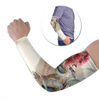 Australia Kookaburra Christmas Arm Sleeves Bottlebrush Eucalyptus Blossoms Watercolor - Aussie Hoodie