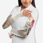 Australia Kookaburra Christmas Arm Sleeves Bottlebrush Eucalyptus Blossoms Watercolor - Aussie Hoodie