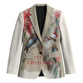 Australia Kookaburra Christmas Blazer Bottlebrush Eucalyptus Blossoms Watercolor - Aussie Hoodie