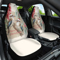 Australia Kookaburra Christmas Car Seat Cover Bottlebrush Eucalyptus Blossoms Watercolor - Aussie Hoodie