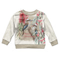 Australia Kookaburra Christmas Kid Ugly Christmas Sweater Bottlebrush Eucalyptus Blossoms Watercolor - Aussie Hoodie