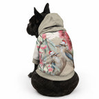 Australia Kookaburra Christmas Pet Hoodie Bottlebrush Eucalyptus Blossoms Watercolor