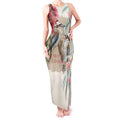 Australia Kookaburra Christmas Tank Maxi Dress Bottlebrush Eucalyptus Blossoms Watercolor - Aussie Hoodie