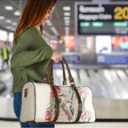 Australia Kookaburra Christmas Travel Bag Bottlebrush Eucalyptus Blossoms Watercolor - Aussie Hoodie
