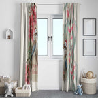 Australia Kookaburra Christmas Window Curtain Bottlebrush Eucalyptus Blossoms Watercolor - Aussie Hoodie