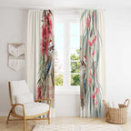 Australia Kookaburra Christmas Window Curtain Bottlebrush Eucalyptus Blossoms Watercolor - Aussie Hoodie
