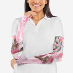 Australia Funny Pink Galah Christmas Arm Sleeves Aboriginal Eucalyptus Blossoms Watercolor - Aussie Hoodie