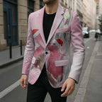 Australia Funny Pink Galah Christmas Blazer Aboriginal Eucalyptus Blossoms Watercolor - Aussie Hoodie