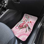 Australia Funny Pink Galah Christmas Car Mats Aboriginal Eucalyptus Blossoms Watercolor - Aussie Hoodie