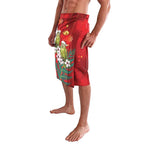 New Zealand Kakapo Christmas Lavalava Owl Parrot Santa Sliver Fern Manuka - Red - Aussie Hoodie
