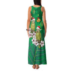 New Zealand Kakapo Christmas Family Matching Tank Maxi Dress and Hawaiian Shirt Owl Parrot Santa Sliver Fern Manuka - Green - Aussie Hoodie