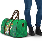 New Zealand Kakapo Christmas Travel Bag Owl Parrot Santa Sliver Fern Manuka - Green - Aussie Hoodie