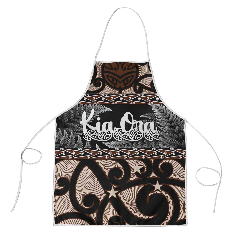 Kia Ora New Zealand Apron Aotearoa Proud Maori Silver Fern - Aussie Hoodie