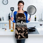 Kia Ora New Zealand Apron Aotearoa Proud Maori Silver Fern - Aussie Hoodie