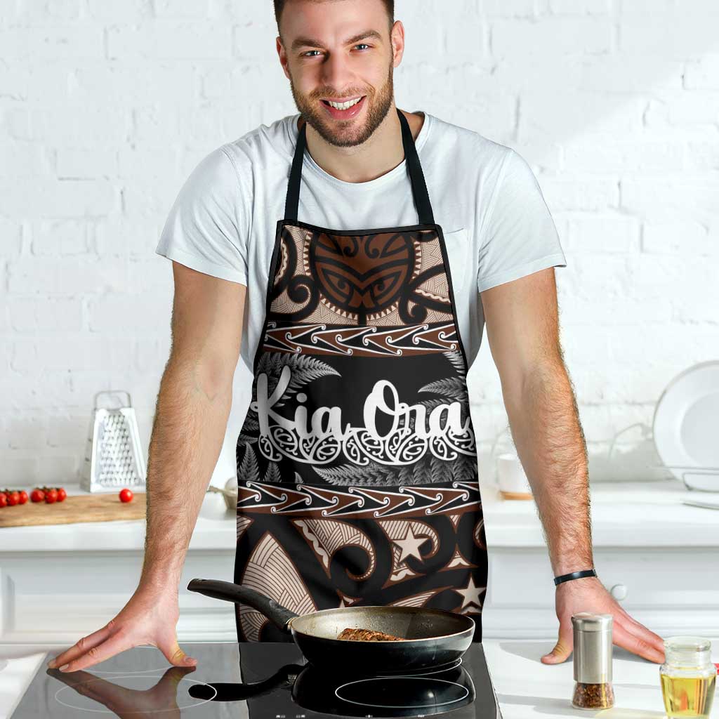 Kia Ora New Zealand Apron Aotearoa Proud Maori Silver Fern - Aussie Hoodie