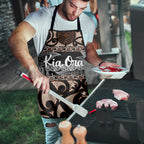 Kia Ora New Zealand Apron Aotearoa Proud Maori Silver Fern - Aussie Hoodie