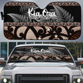 Kia Ora New Zealand Auto Sun Shade Aotearoa Proud Maori Silver Fern - Aussie Hoodie
