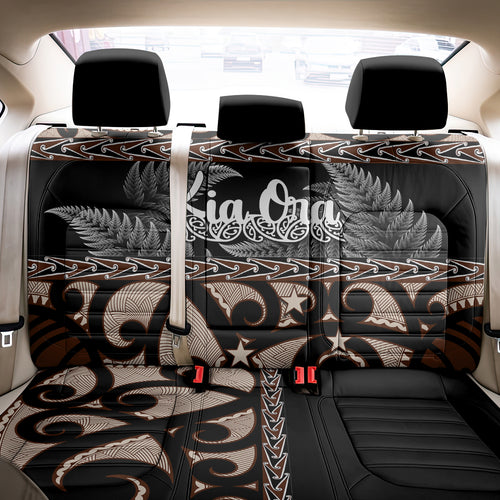 kia-ora-new-zealand-back-car-seat-cover-aotearoa-proud-maori-with-silver-fern