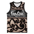 Kia Ora New Zealand Basketball Jersey Aotearoa Proud Maori Silver Fern - Aussie Hoodie