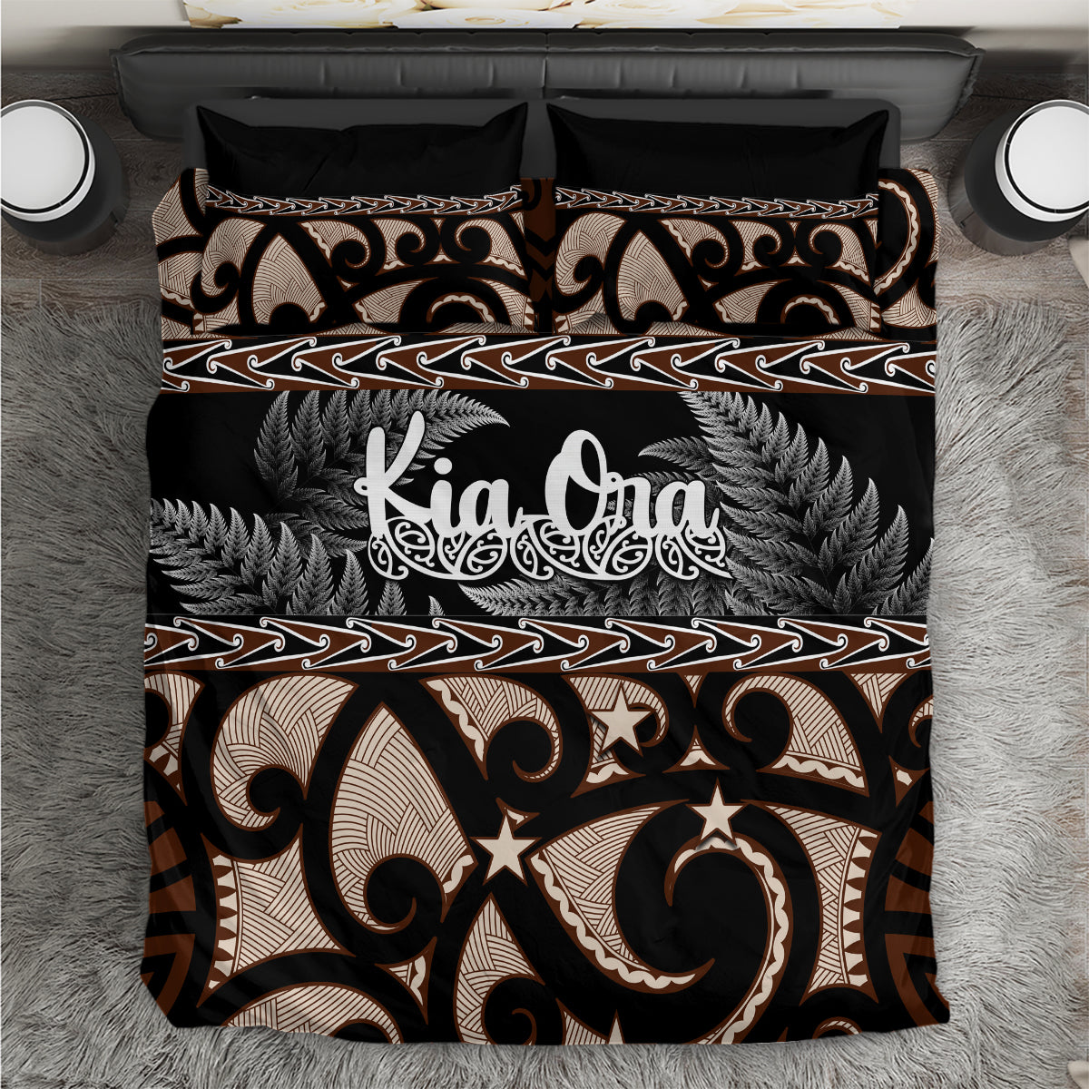 kia-ora-new-zealand-bedding-set-aotearoa-proud-maori-with-silver-fern