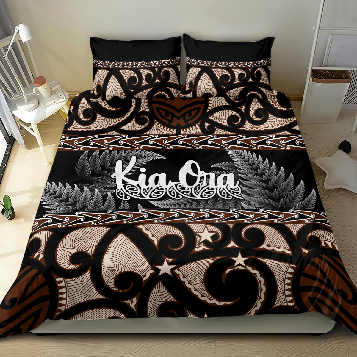 kia-ora-new-zealand-bedding-set-aotearoa-proud-maori-with-silver-fern