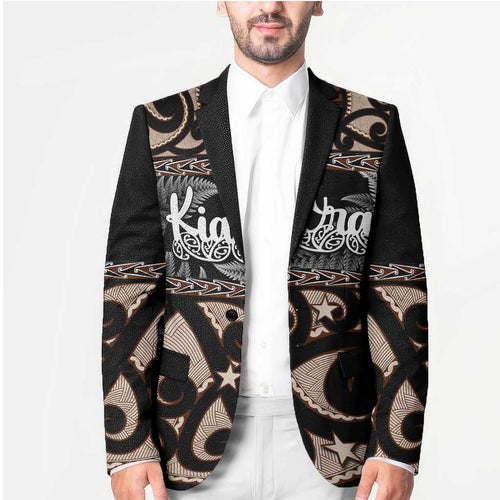 Kia Ora New Zealand Blazer Aotearoa Proud Maori Silver Fern - Aussie Hoodie