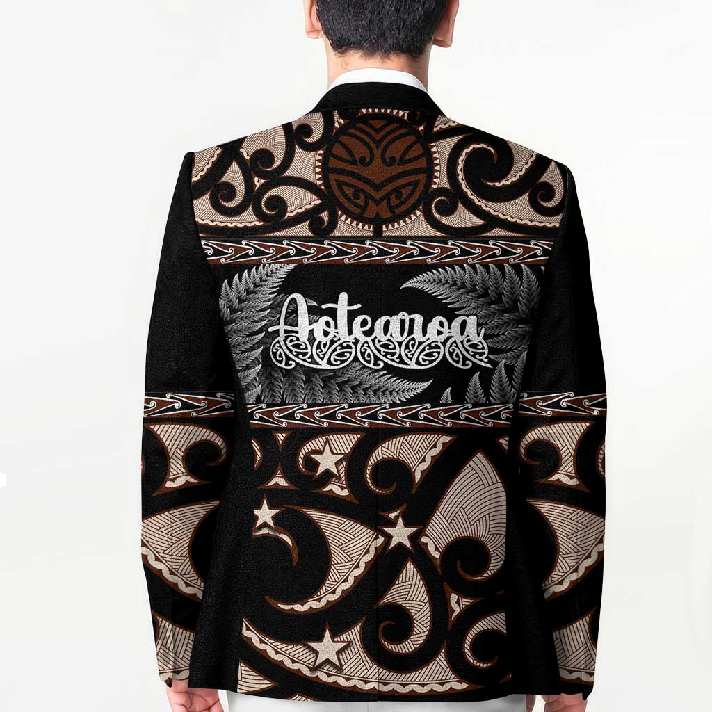 Kia Ora New Zealand Blazer Aotearoa Proud Maori Silver Fern - Aussie Hoodie