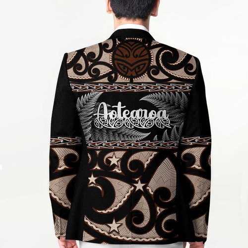 Kia Ora New Zealand Blazer Aotearoa Proud Maori Silver Fern - Aussie Hoodie