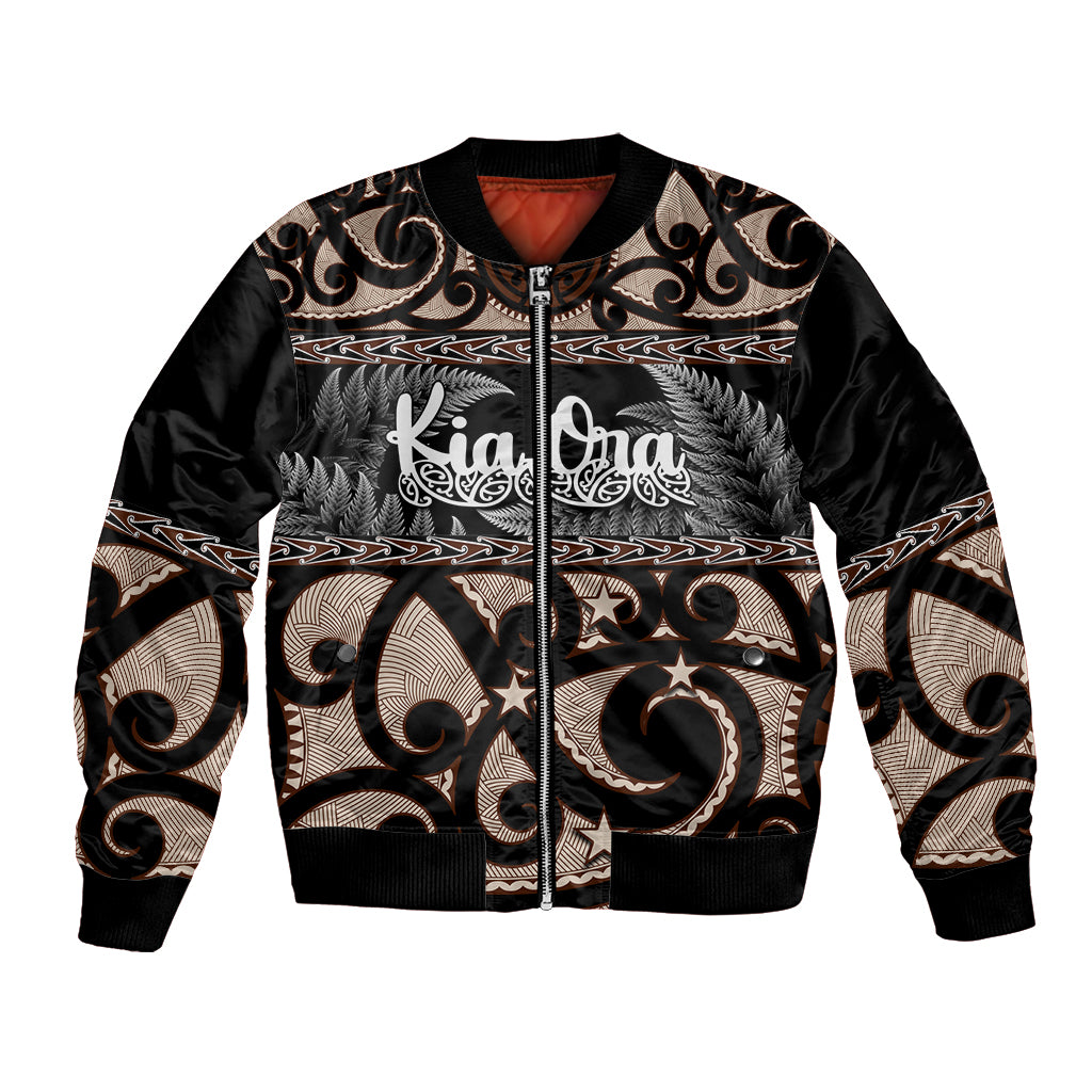 kia-ora-new-zealand-bomber-jacket-aotearoa-proud-maori-with-silver-fern