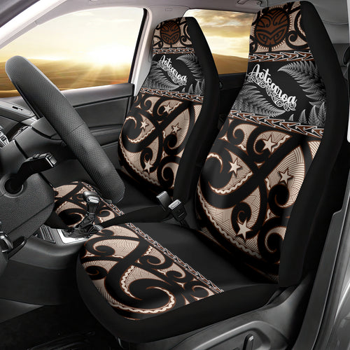 kia-ora-new-zealand-car-seat-cover-aotearoa-proud-maori-with-silver-fern