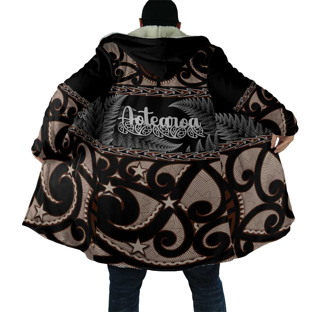 Kia Ora New Zealand Cloak Aotearoa Proud Maori Silver Fern - Aussie Hoodie