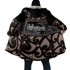 Kia Ora New Zealand Cloak Aotearoa Proud Maori Silver Fern - Aussie Hoodie