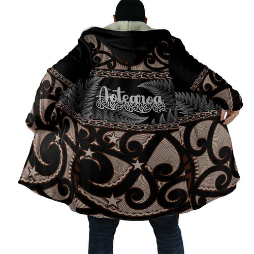 Kia Ora New Zealand Cloak Aotearoa Proud Maori Silver Fern - Aussie Hoodie