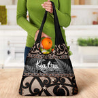 Kia Ora New Zealand Grocery Bag Aotearoa Proud Maori With Silver Fern