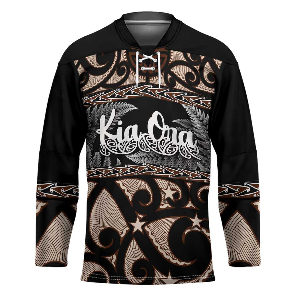 Kia Ora New Zealand Hockey Jersey Aotearoa Proud Maori Silver Fern - Aussie Hoodie