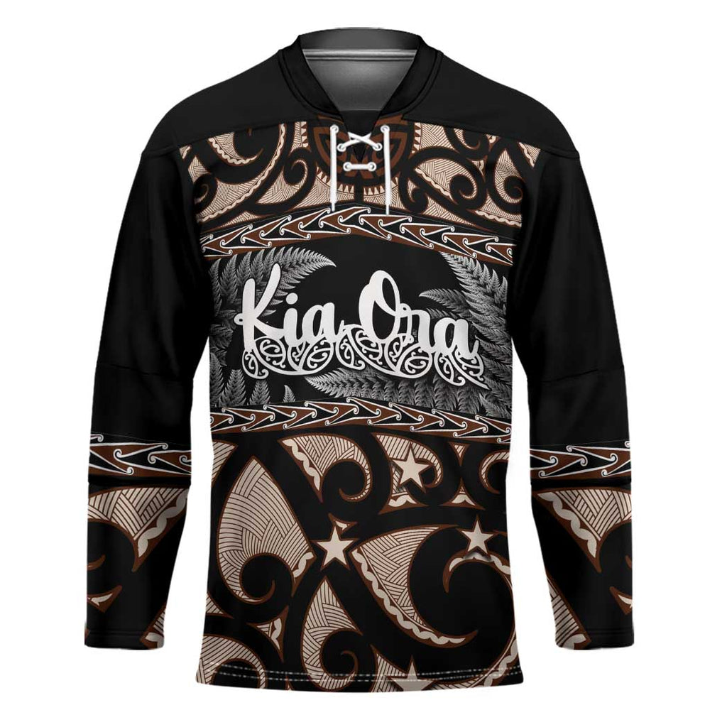 Kia Ora New Zealand Hockey Jersey Aotearoa Proud Maori Silver Fern - Aussie Hoodie