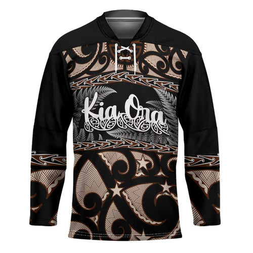 Kia Ora New Zealand Hockey Jersey Aotearoa Proud Maori Silver Fern - Aussie Hoodie