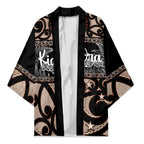 Kia Ora New Zealand Kimono Aotearoa Proud Maori Silver Fern - Aussie Hoodie
