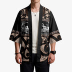 Kia Ora New Zealand Kimono Aotearoa Proud Maori Silver Fern - Aussie Hoodie